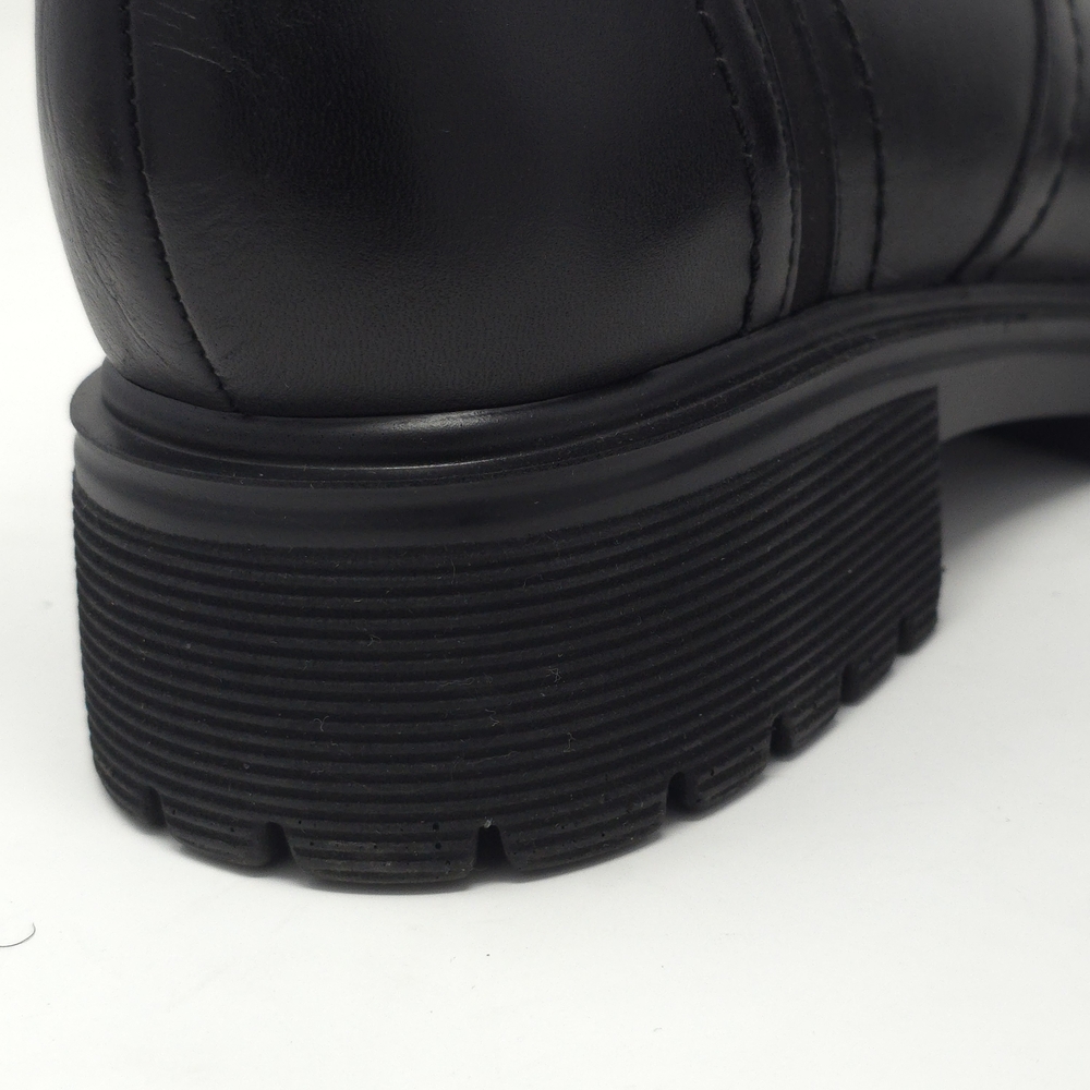 Rockport Black Leather Ankle Booties with Side Zip 9.5M - Picture 8 of 14